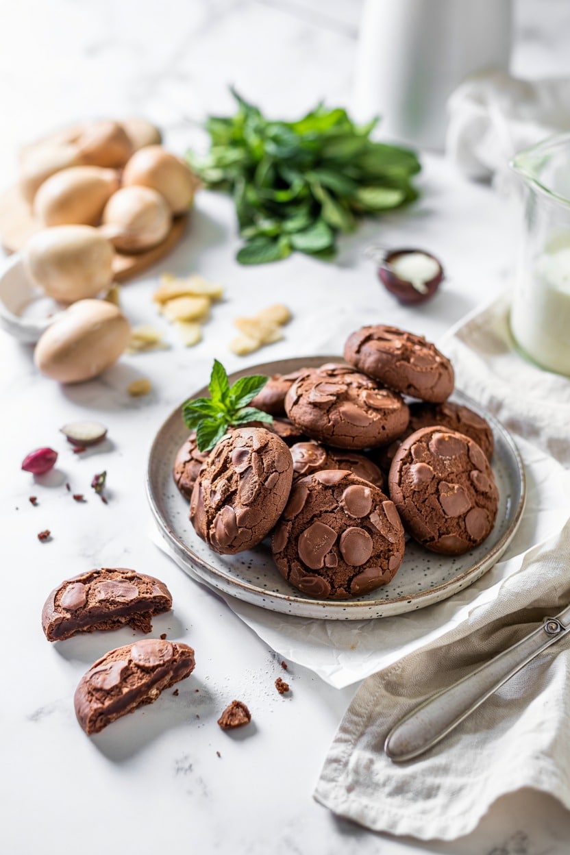 Gluten-Free Choco-Mint Cookies