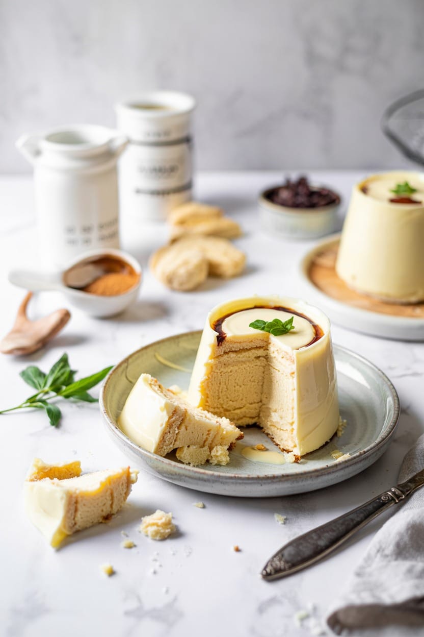 Vanilla Yogurt Mug Cake