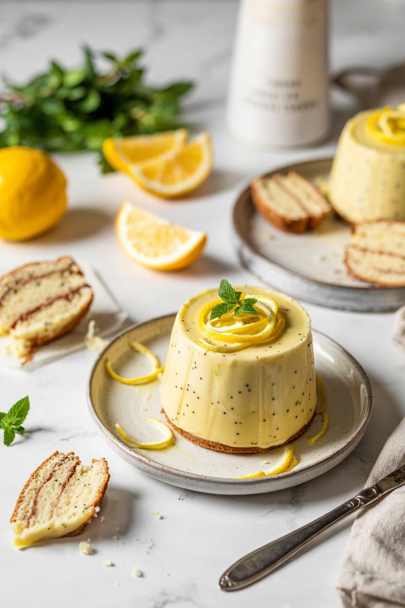 Lemon Poppy Seed Mug Cake