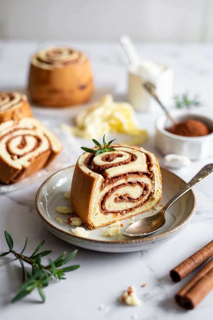 Cinnamon Roll Mug Cake