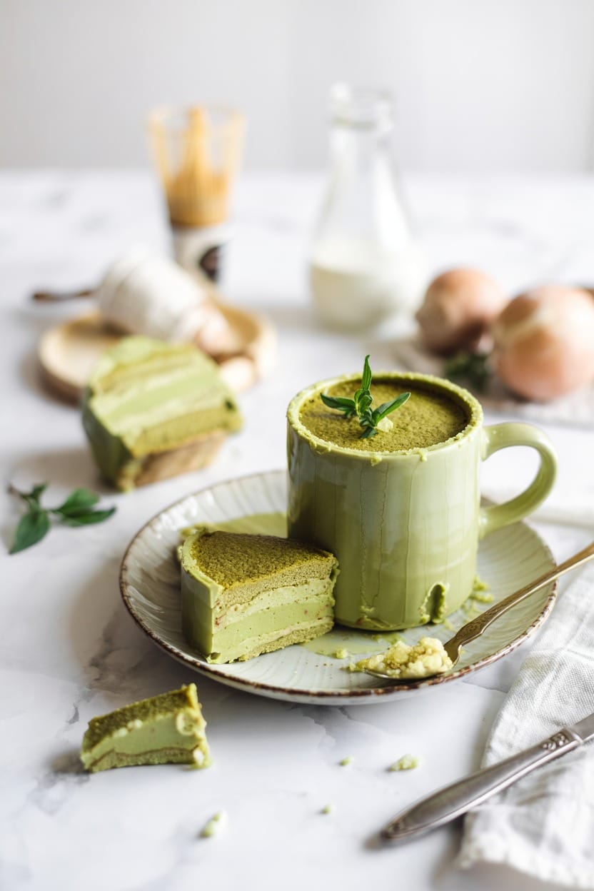 Matcha Green Tea Mug Cake