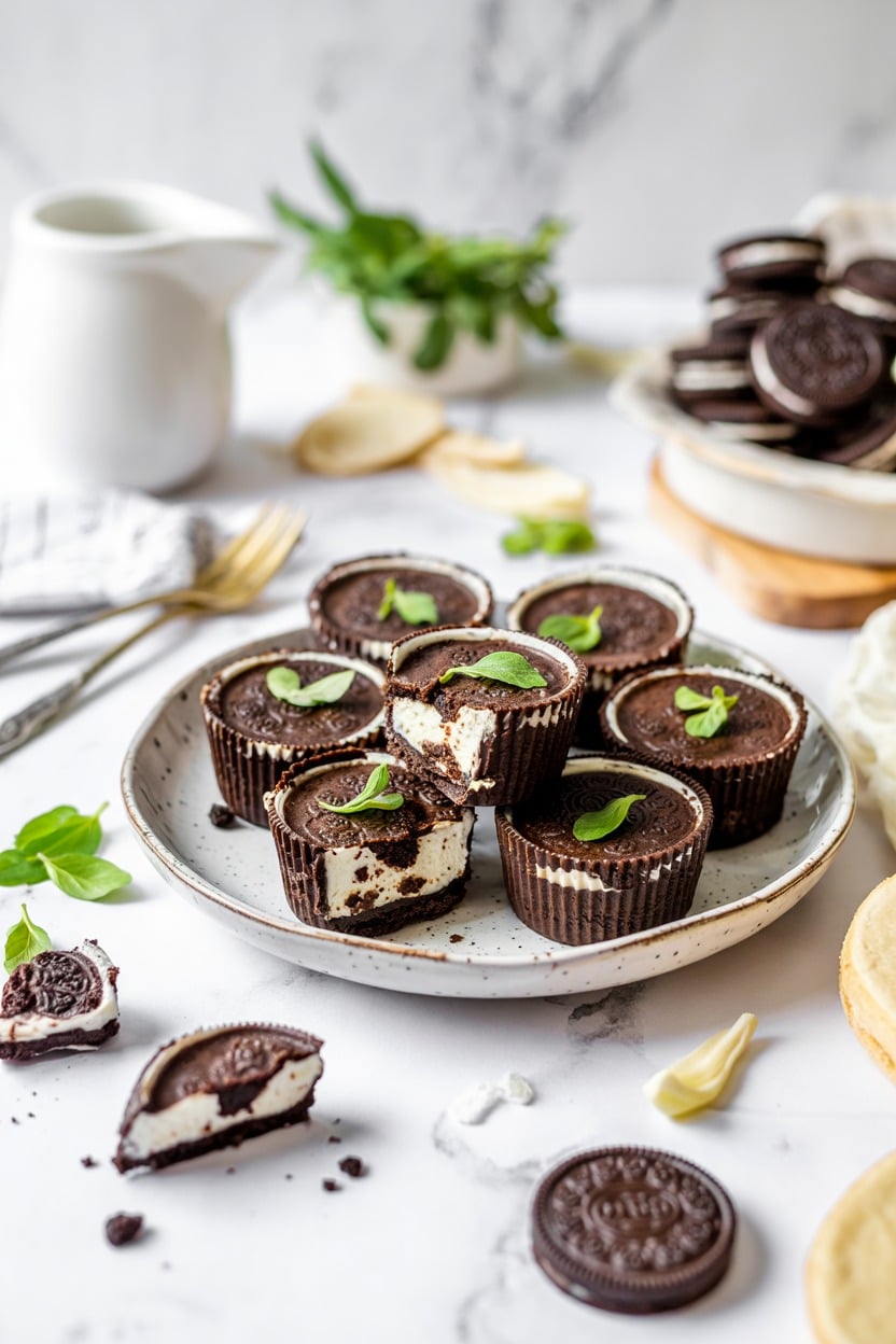 No-Bake Oreo Cheesecake Cups