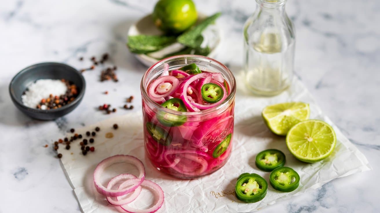 20 pickled red onions and jalapenos a br 67QLgiVzQWyGlEFFBnB7gQ mm5bYTXVThmTnWz7b dK8w