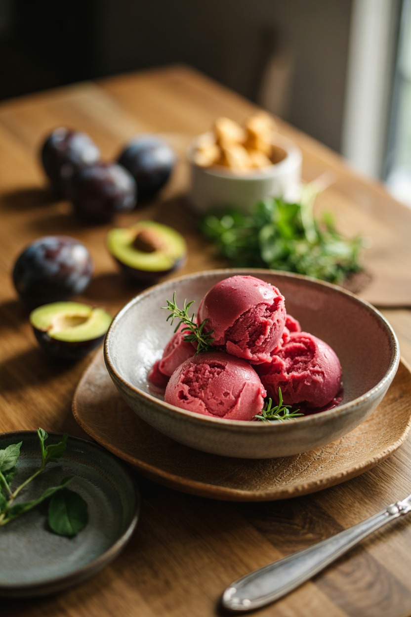 Plum Sorbet