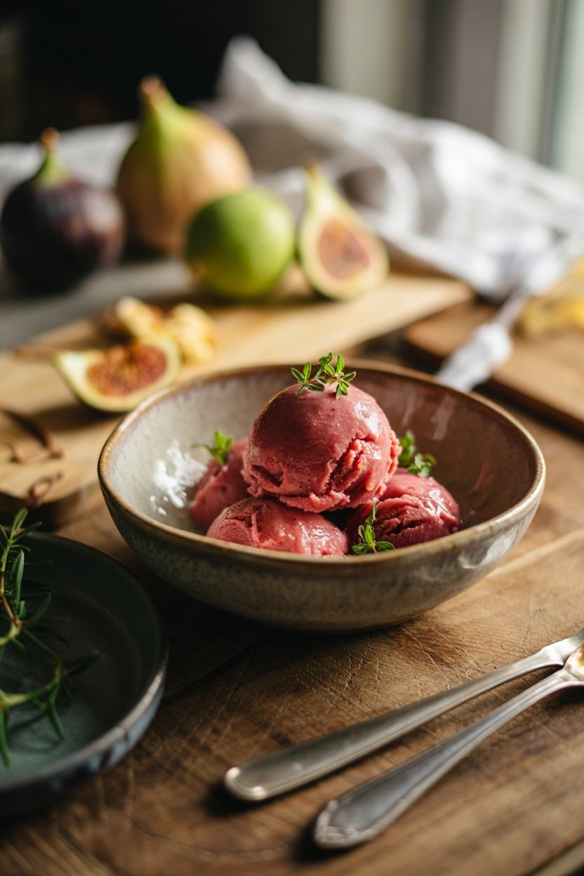 Fig Sorbet