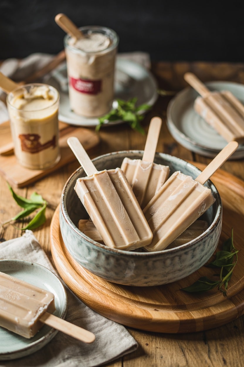Coffee Cream Popsicles