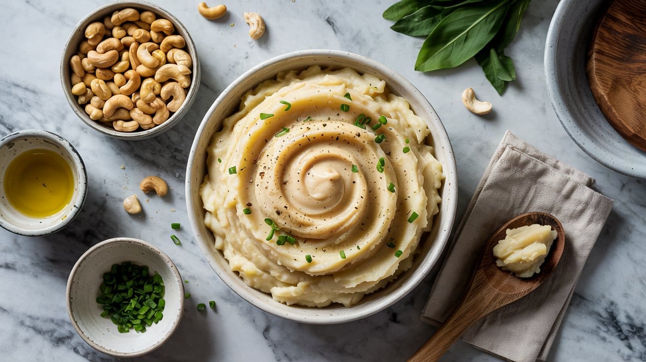 3 creamy cashew mashed potatoes a bright W MYnSzrSW gjhZ761fZRQ NoJrJT58QmWa3VvNVNd6iQ
