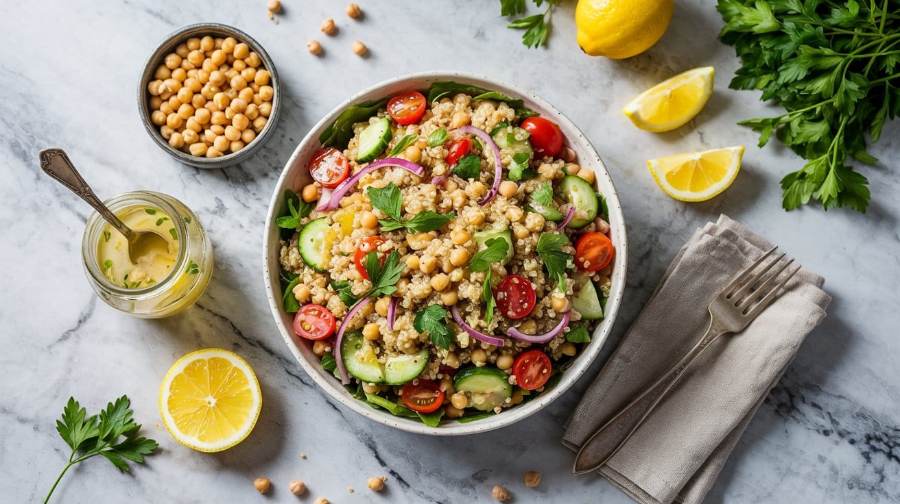 3 quinoa salad with chickpeas and lemon Tl9wF7piQVqav38ZtHicxg EOQuw77vTKKmUfDiUhsoZw