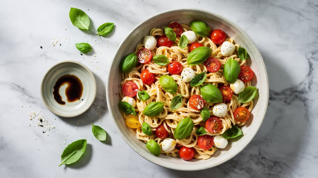 5 caprese pasta salad a bright top down NlZC759vR7ekzaZh1z5T1g i3xAs3ynQKCK5BwlnEx9vQ