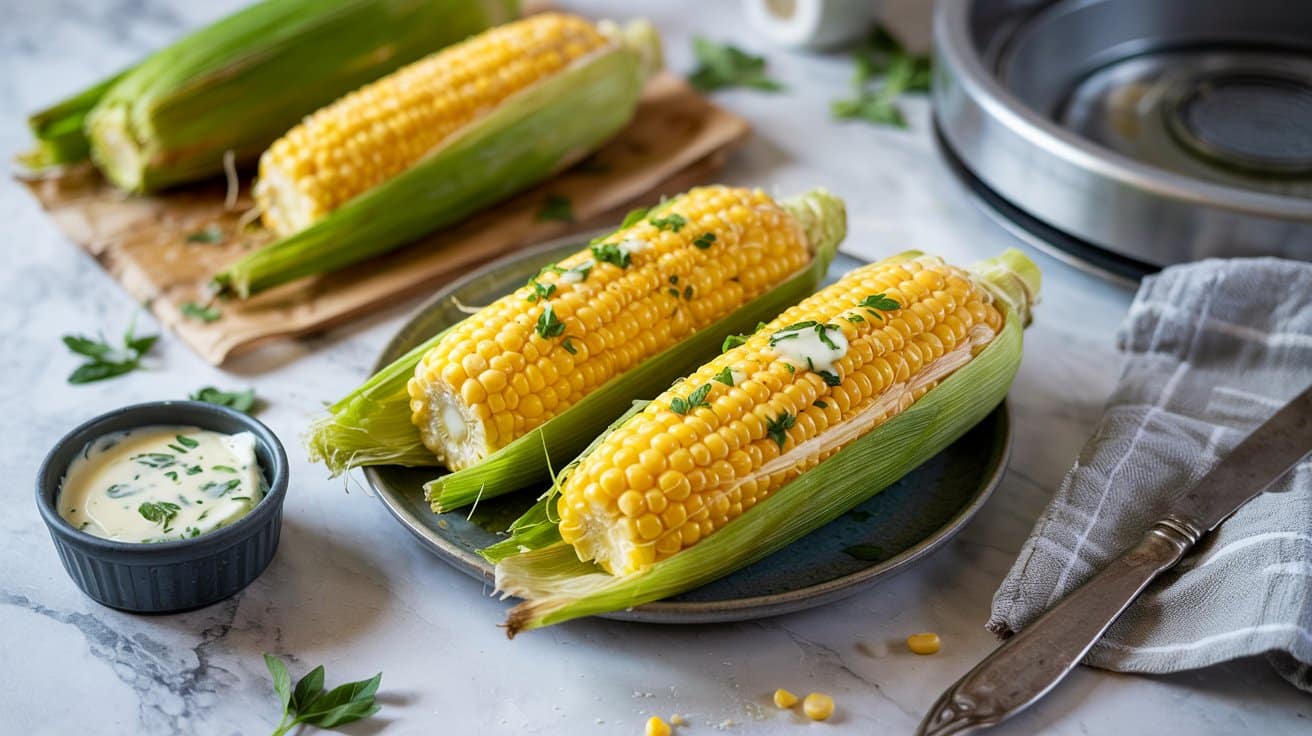 5 microwave corn on the cob with herb bu 7m4MfClRRMmuYseQbVIWew KnwLT6cfT3iMbhsuTtVrvQ