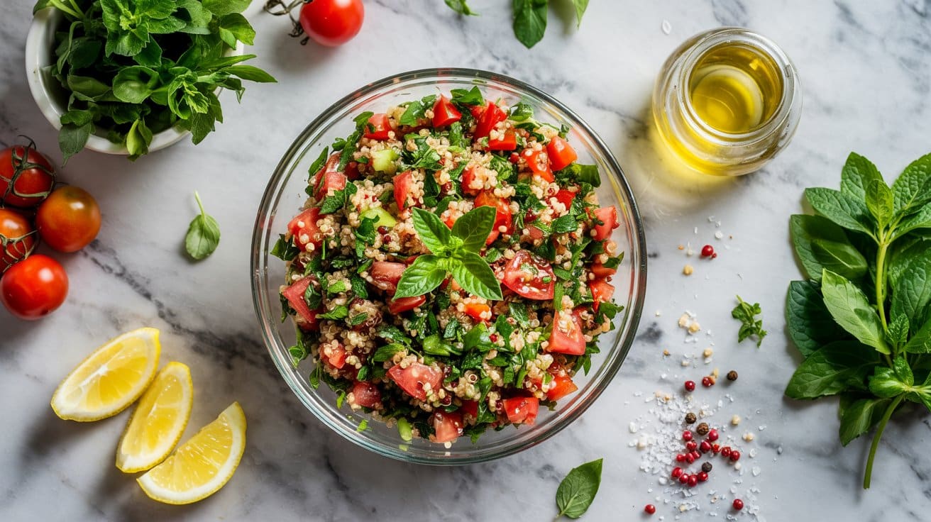 5 quinoa tabbouleh with fresh parsley an vWF D2OWRWytxwsvk6Jyyw wK zAa4qR2W7we5qbWeQEw
