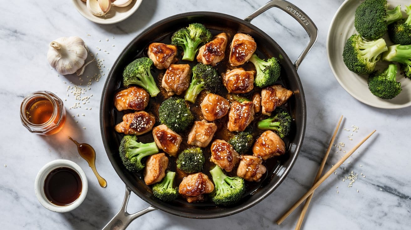 6 honey garlic chicken and broccoli skil Ss Gj7hWS0ybIhbHoZRuiQ EvuG VjPRbyM6gKWPZKbYQ