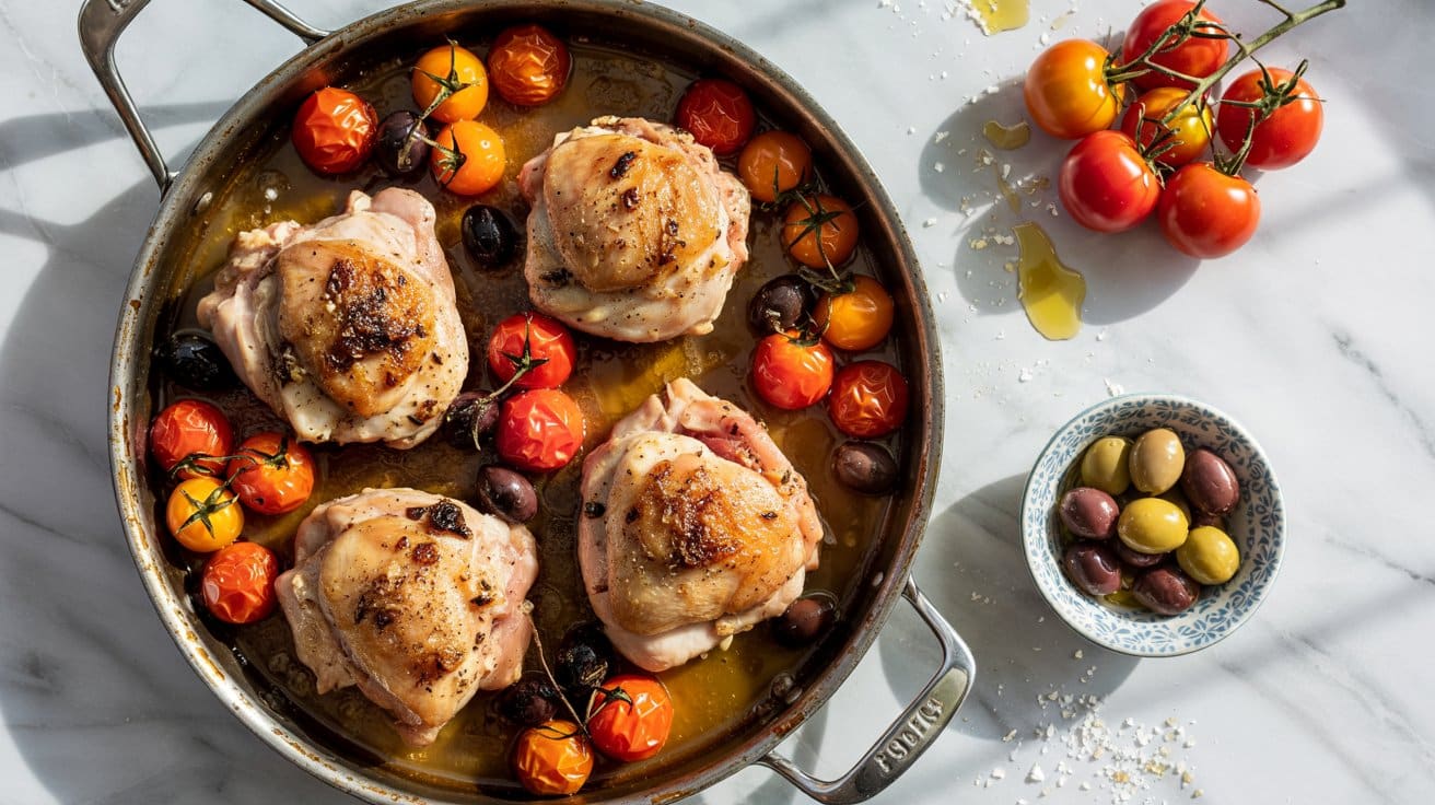 8 chicken thighs with roasted cherry tom n99HlNfAS4WJG6xKq33FXA HeGDg 2CSE6xypC5khuBNA