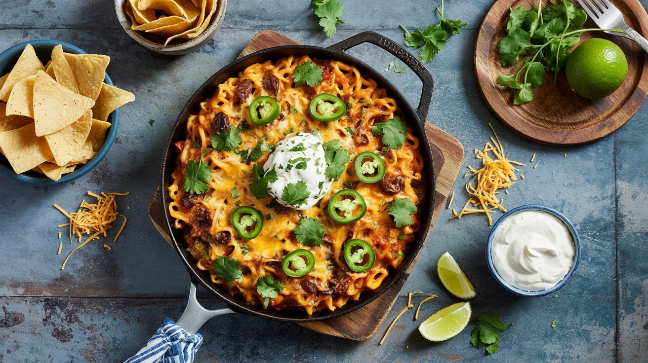 8 one pot taco pasta skillet a bright to GGlL8xCtQxWKAktq1yRNWQ cq6ETJmrSDy5pSi1wJx g