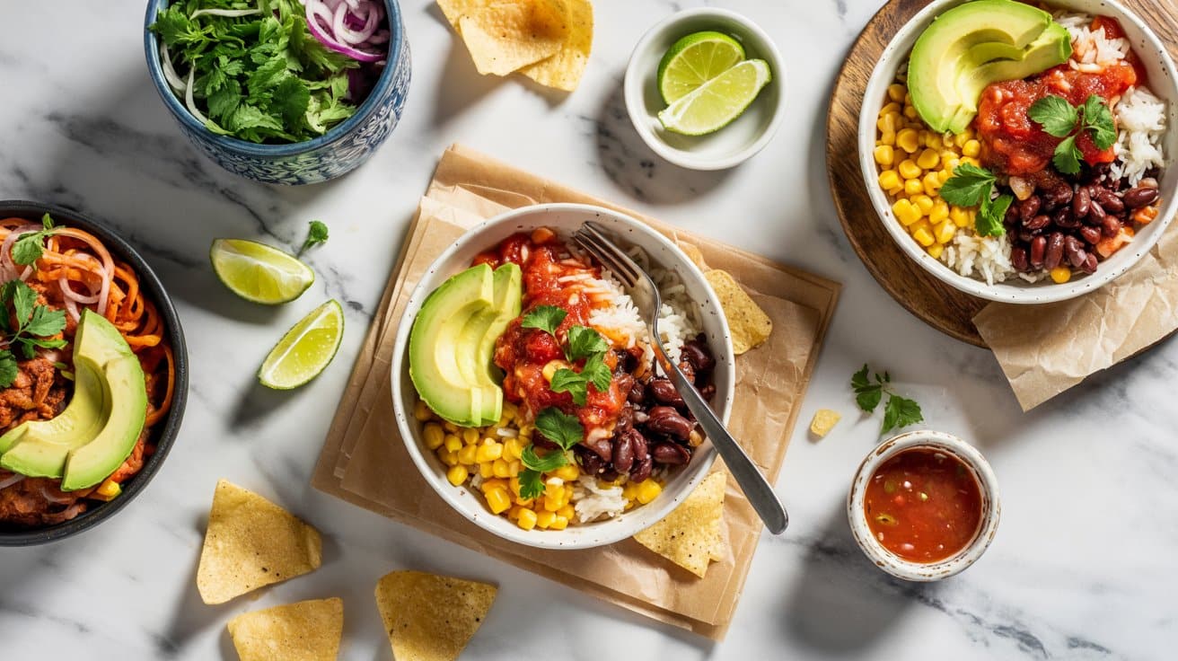 8 rice and beans burrito bowls a bright i7dwsteOR1qTrzmjxmKjeA DxRVNdnSTuOixkHZeQkheA