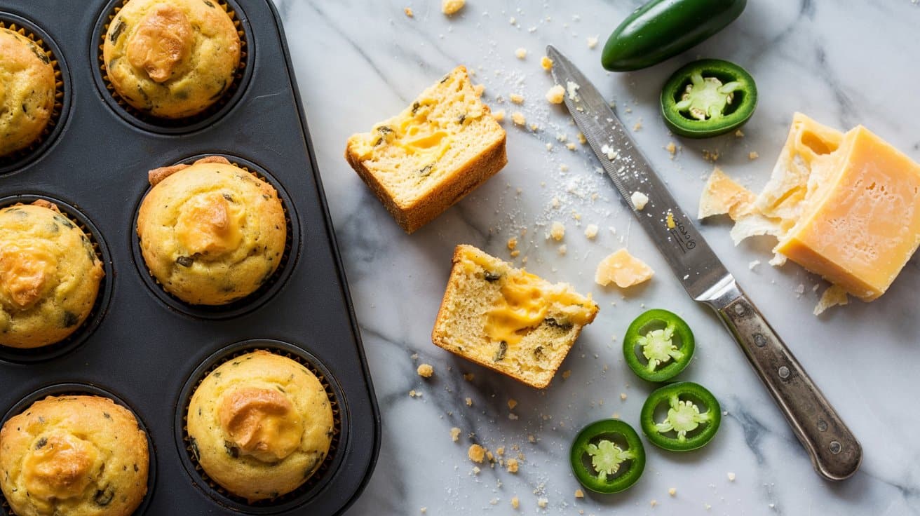 9 cheesy jalapeno cornbread muffins a br ZLrQq0XrSRSVHBto6XtGBA pyvo8hiGRtCvuWxKeb1MQg