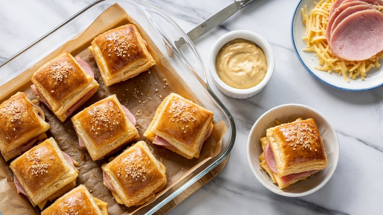 10 ham and cheese puff pastry sliders a NVkqAkfAQduIFYJFq3YDaA M9Gd6Y6R qwy4XMh4JRgQ