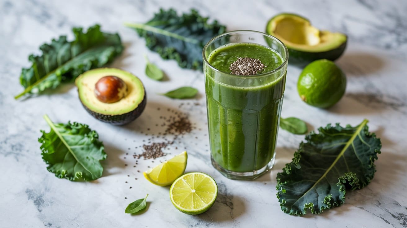 11 avocado kale detox smoothie a bright twrZlZc3R0mBxO1E zukwA zZ ToJQ0Sea7ZIs9F7IOgg