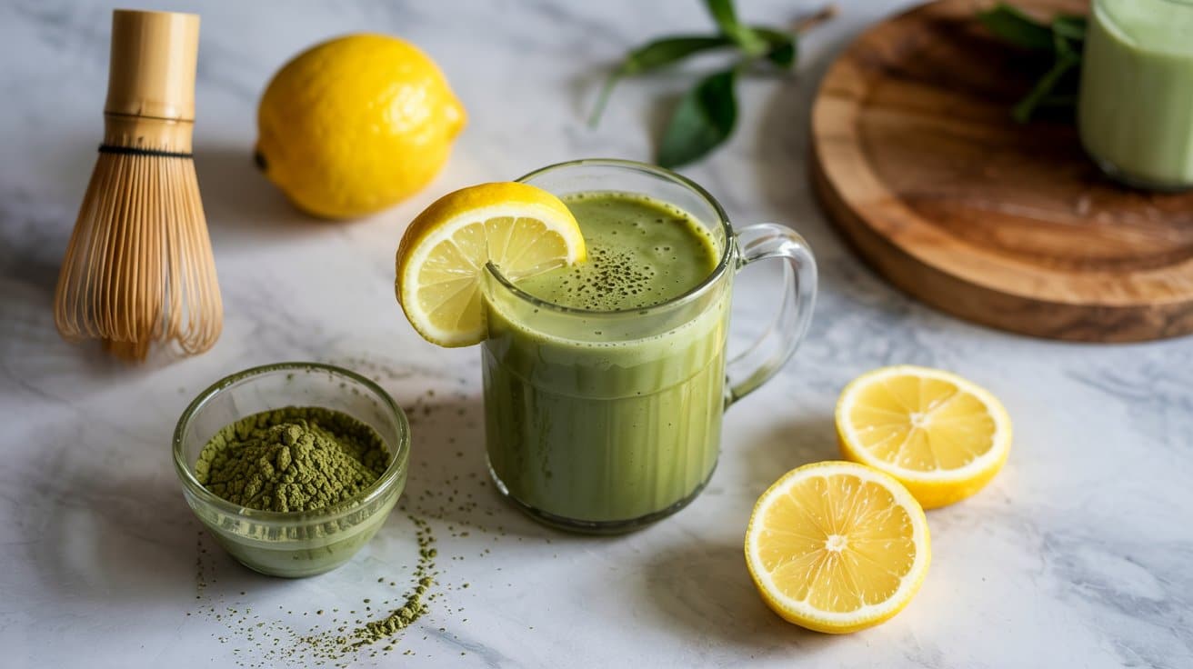11 lemon matcha green smoothie a bright 73TON FS8mBwHjiC7Q og pRrwLISbSNKWJe41KVMnqg