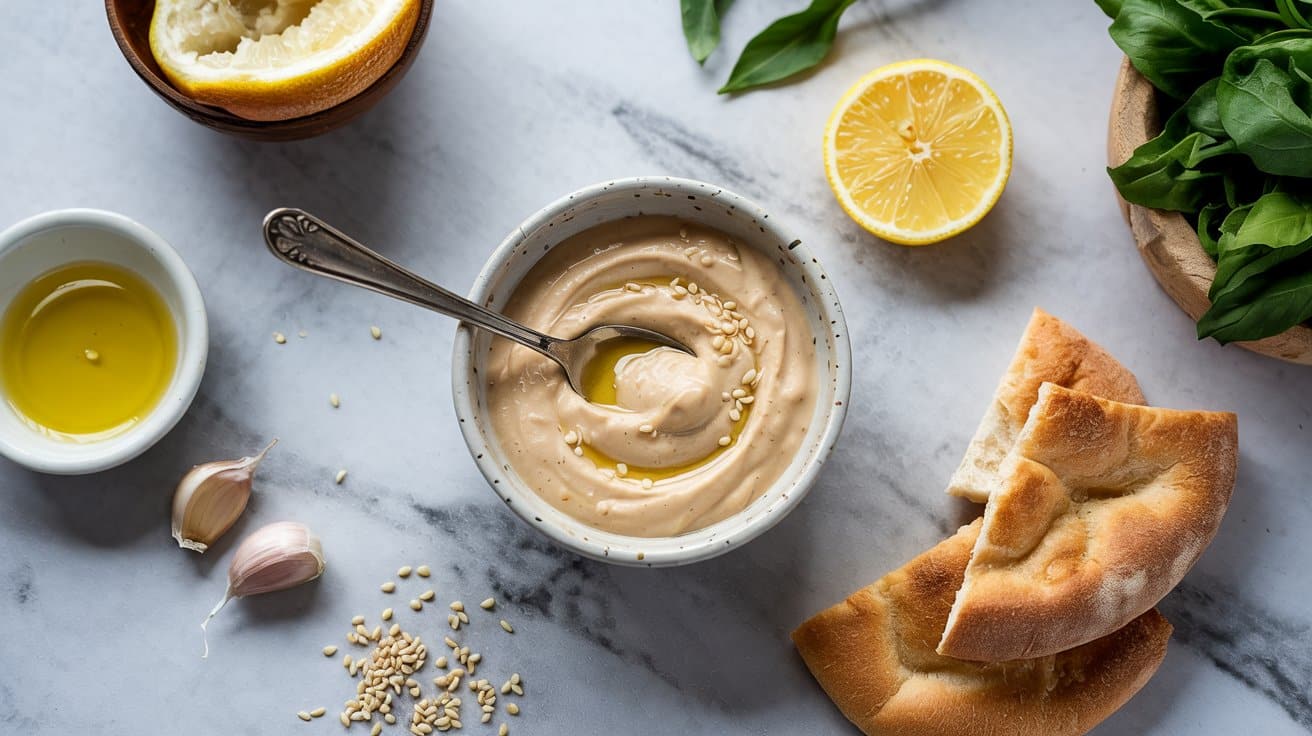 11 tahini and lemon garlic dip a bright AnKxqXGFQIKtE8jH OUw JKS23M3YRT HJO3 shZq4g