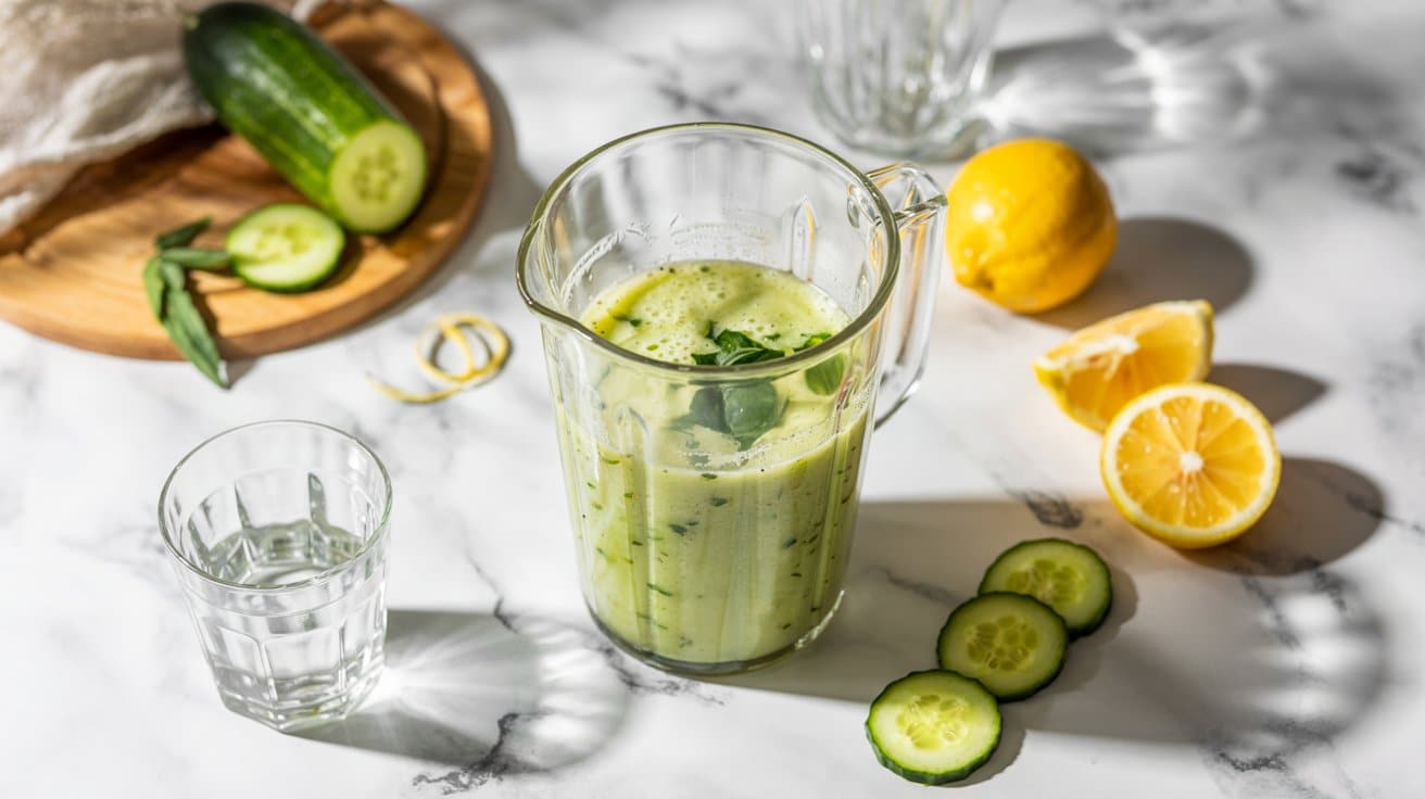 13 cucumber lemon detox smoothie a brigh i4pEnzfvRtilPmqwMx5Bcw Nmg1E THSbCwT73oe8tM4A