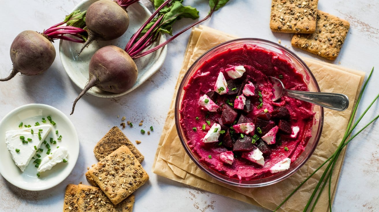 16 roasted beet and goat cheese dip a br 27c8OpivSrWh8A74X05Njw jLdSolixQsmc4S55cXZGqQ