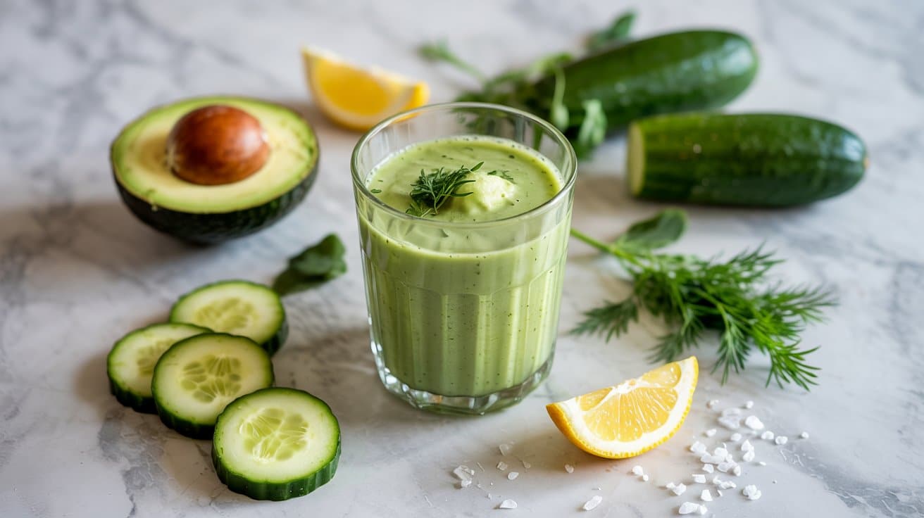 2 creamy avocado cucumber smoothie a bri vxkOtFF0Qse9HtkoTPPFjQ A1WVXDotRACh SyGeyu yw
