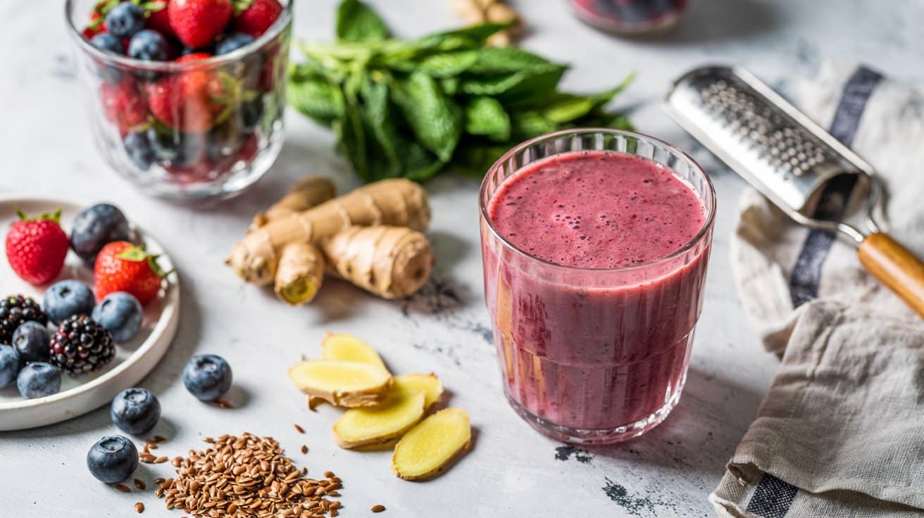 20 mixed berry ginger flax smoothie a br iswnuQQtSleokeACLRUf6w iuPbxjMQQG CjTfaXtgrzw
