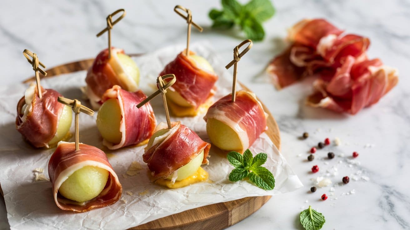 4 prosciutto wrapped melon balls a brigh LDnzV0psQKOlJdOjfrujeQ OQ fGc tR4K4an9 CChxvg