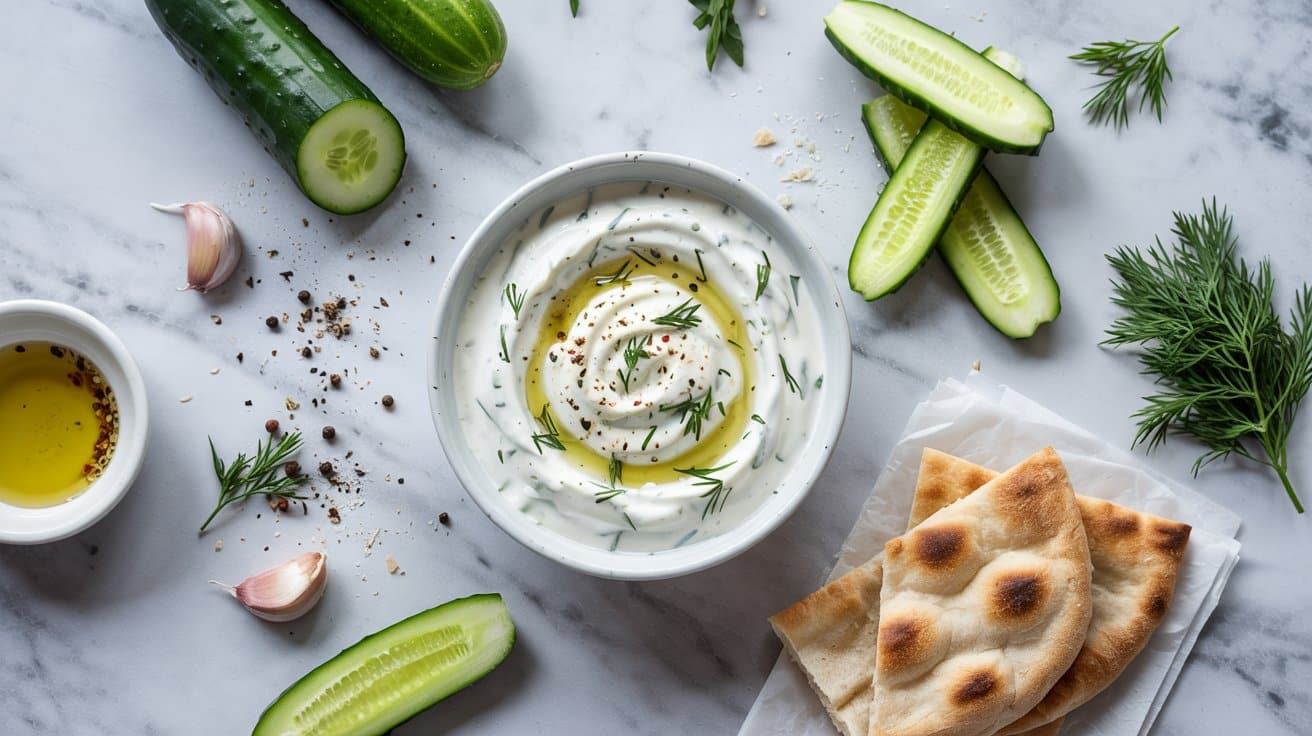 5 greek yogurt tzatziki with cucumber an uDgSxABoSByYao0QhLGWHQ AYr1fOBFSOGQQLwYCUpk8A