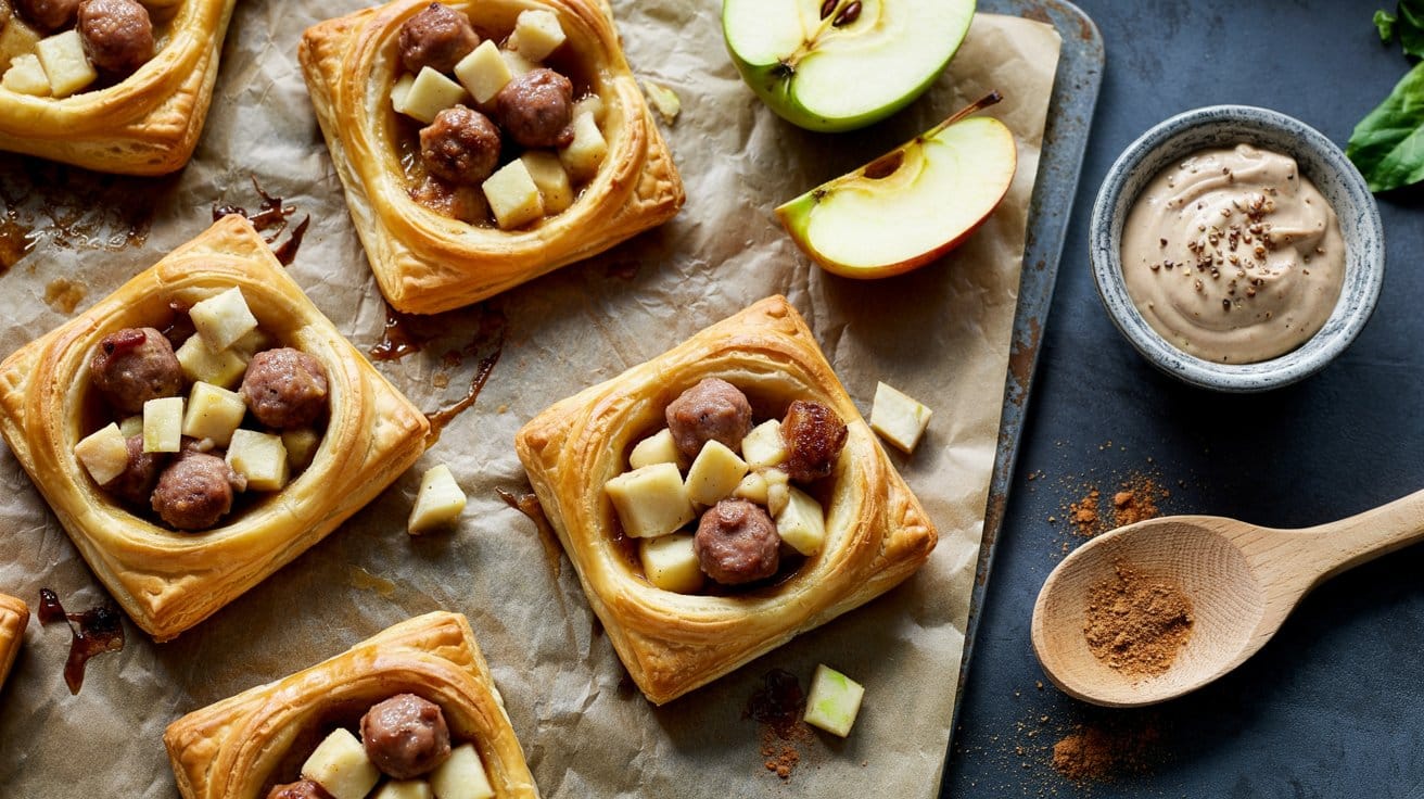 5 sausage and apple puff pastry puffs a Gr s nUgT96vhLyYugmXKw Xgbe8uVCRlez4VtWUhgUPg