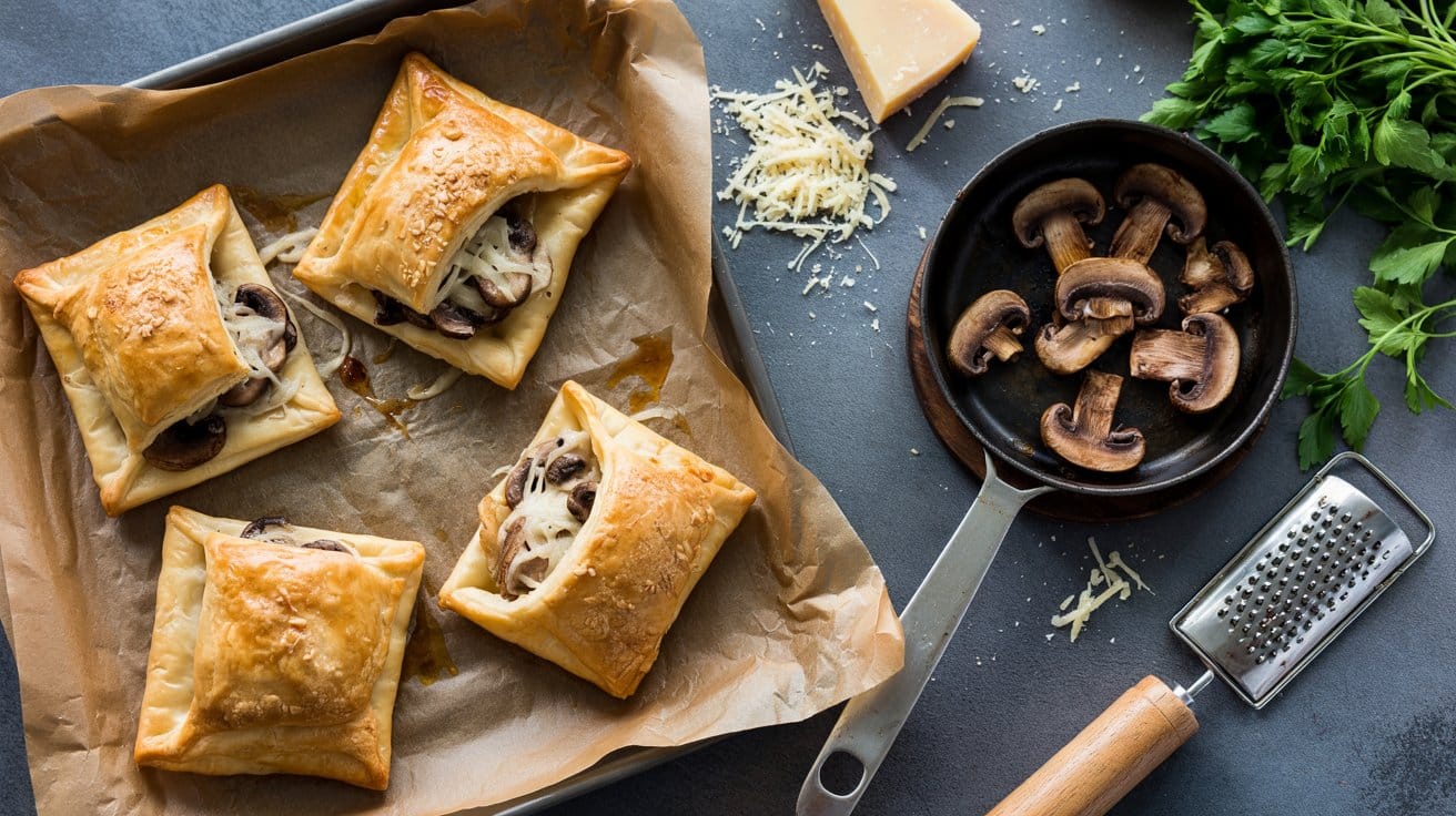 6 mushroom and gruyere puff pastry parce bsWmGNN4SjG5NeYFts3uUw FJ6a5oY T Ks1WSpbp kDw