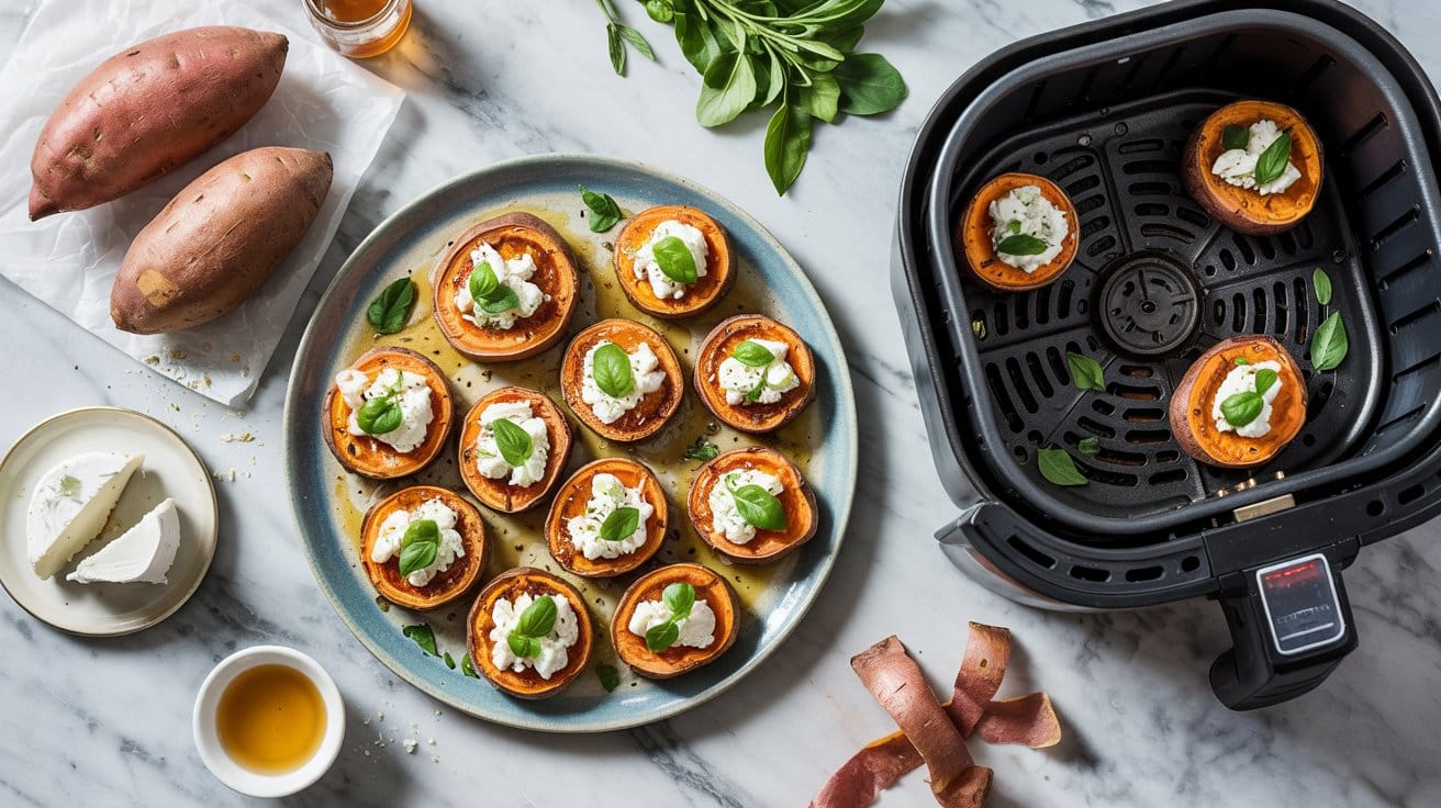 8 air fryer sweet potato rounds with goa 8jH0wDmxR9eGIPaCGdd84g H9FcDzSwRyWOORNRyorDfQ