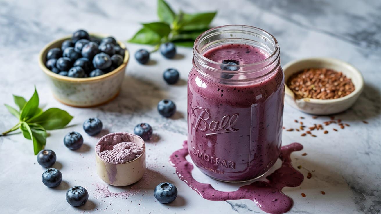 8 blueberry flax protein smoothie a brig zX28Z8pXTYm8Ad7xlqwg7g xZ65gsGDTruOHb MtHg
