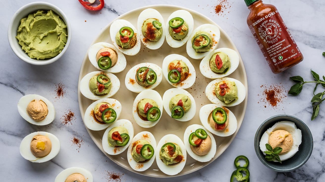 8 deviled eggs with a twist avocado or s 301HEebLTUWNJSlcr2Uoiw 2M4RMdXcSMCtPatiigZY Q