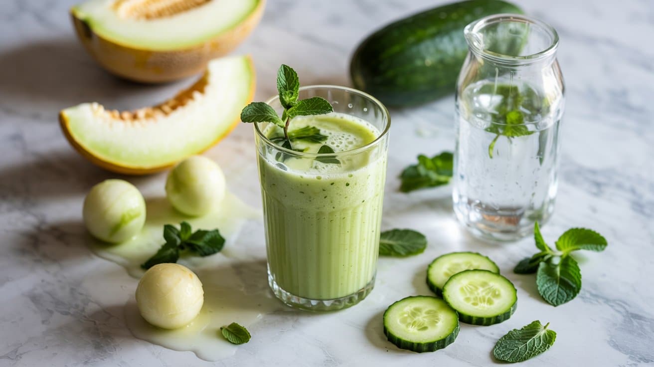 9 cucumber melon refresher smoothie a br pySbhzbpQpCPLPMNIvcNOw 127I2ojZTDq4xcfHVIk0Ew