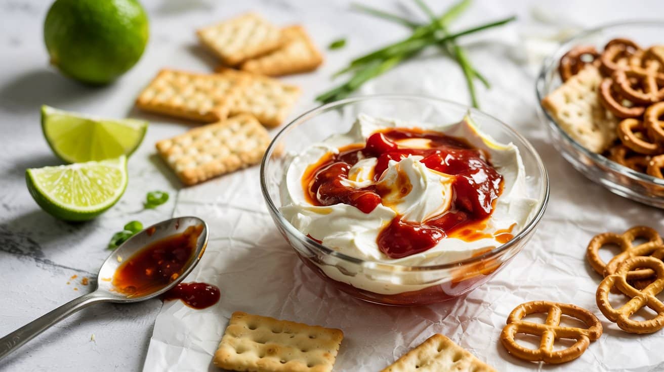9 sweet chili and cream cheese dip a bri Wt urjadTiuADBNTalooWA AWeyGMdoQqWkEJYKJeG fg