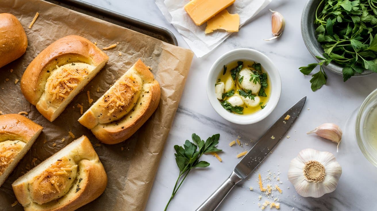 1 classic cheddar garlic bread a bright WWVlwiizQKSiEljHTWuh5w I5P1OY4qSMeWNc8QIGS1UQ