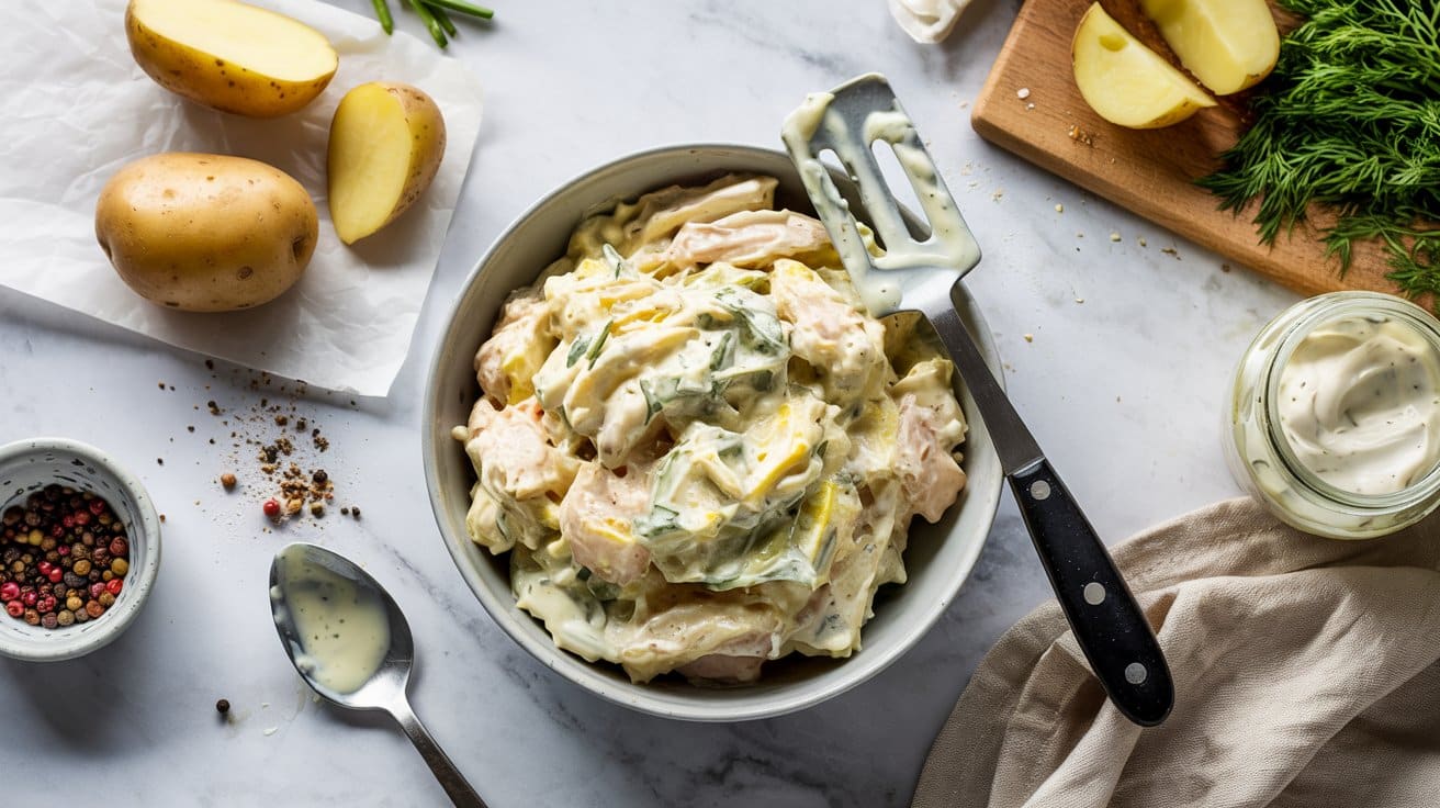 1 classic creamy potato salad a bright t sJmM0NRYRTeNtlBL 51DoQ Y6Zlfu1aTwK9ozGIWqFMTw