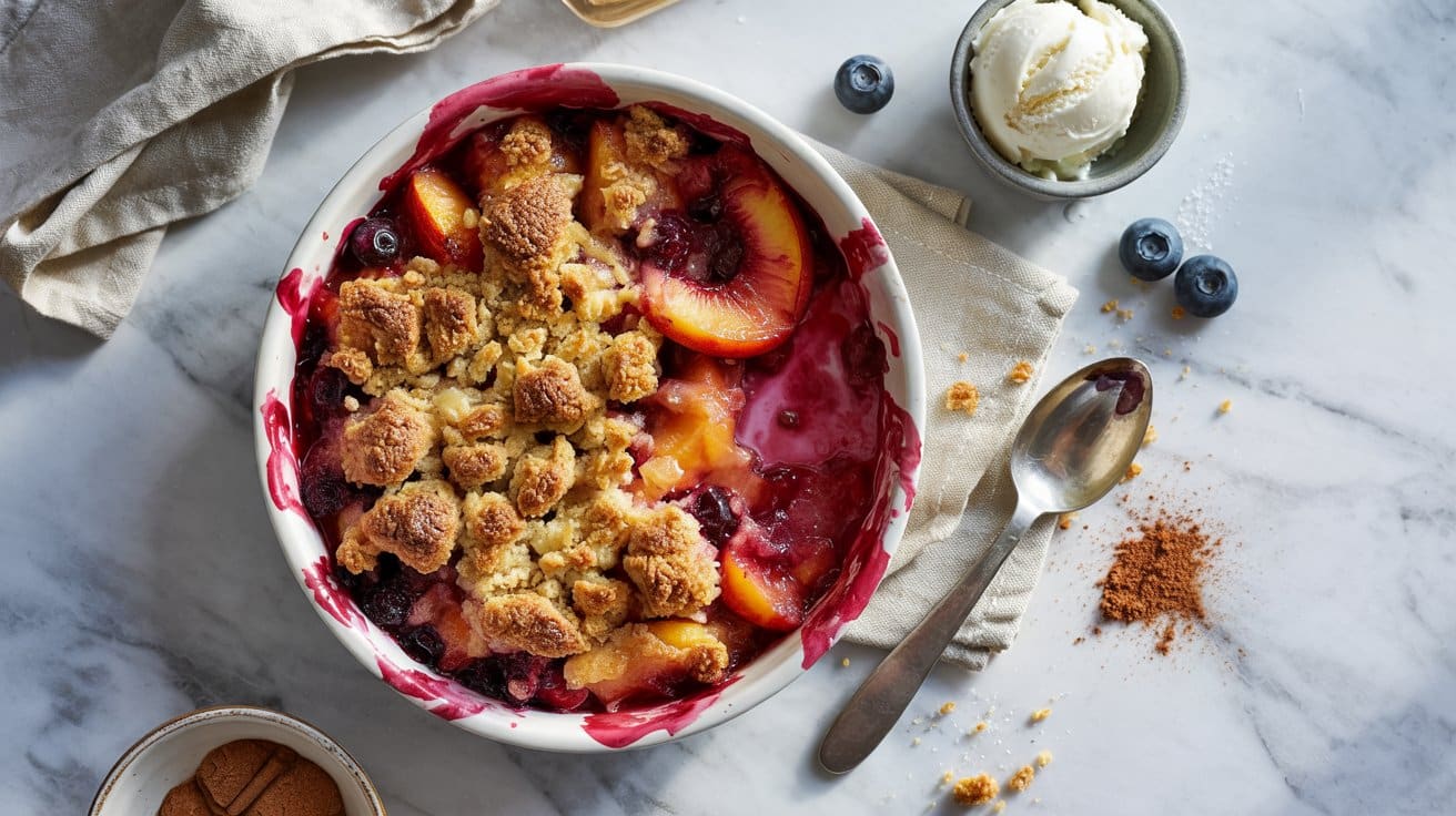 1 peach and berry crisp a bright top dow xN4cgCFUSlaVruy7dTQ17A wDWkh 32SN6Ae9p834 98Q