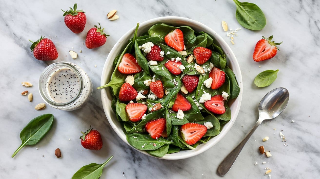 1 strawberry spinach salad with poppy se dDN50SpiQA6 Kwv4fe7s6g aGIR6XIdSMSOIkYU1oKX3w