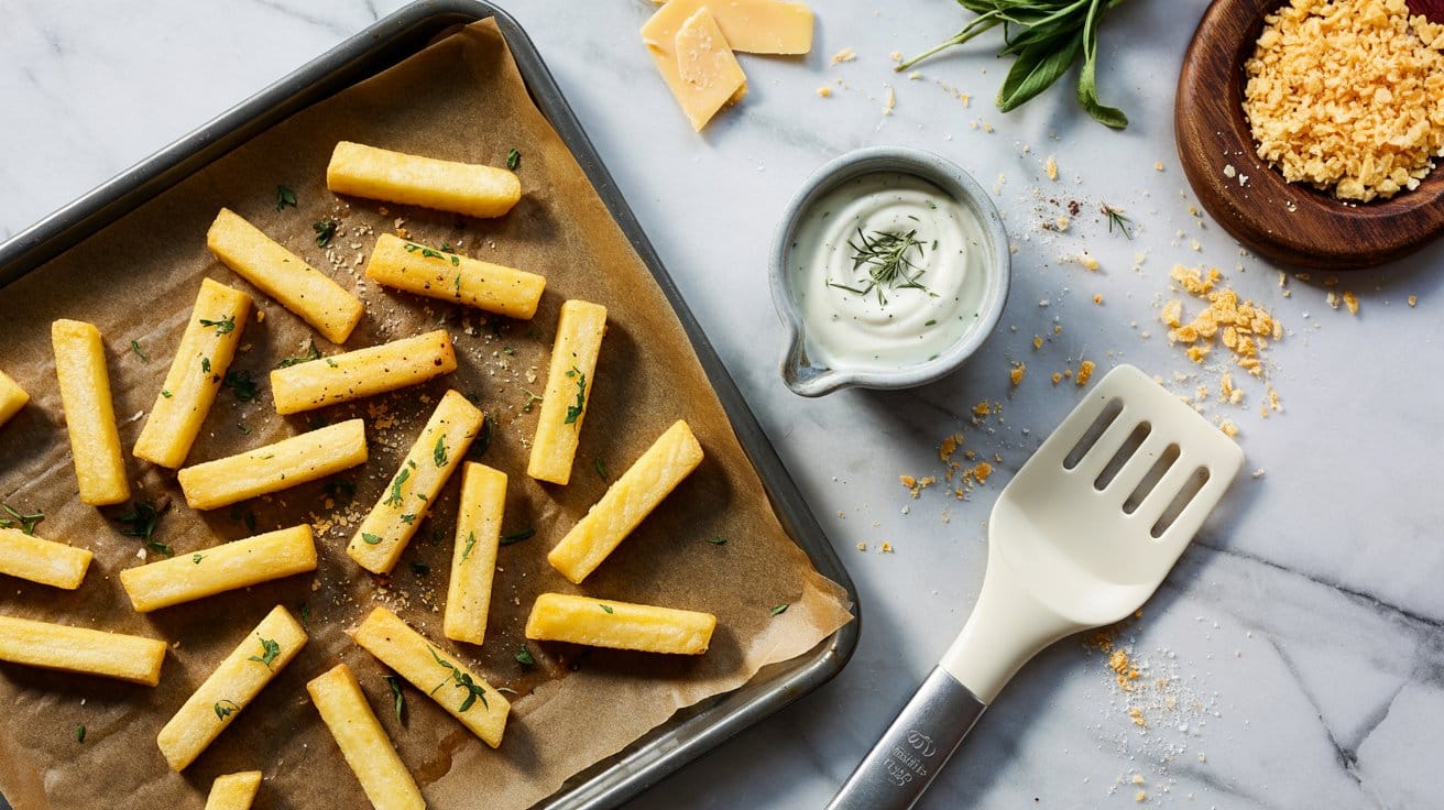 10 cheesy baked polenta fries a bright t CJE6OEc7QMK Z8ykvnc9Zw txC2NPrkQjGgJ my9ate6w