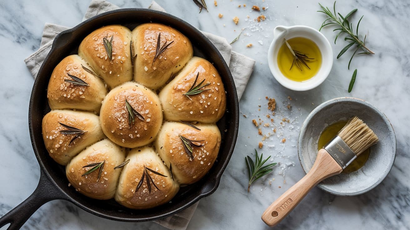 10 rosemary and sea salt skillet bread a xHtAQuz5TYexNbKeWkQuaw TZXRtv tTNWYtgoFlcUEtg
