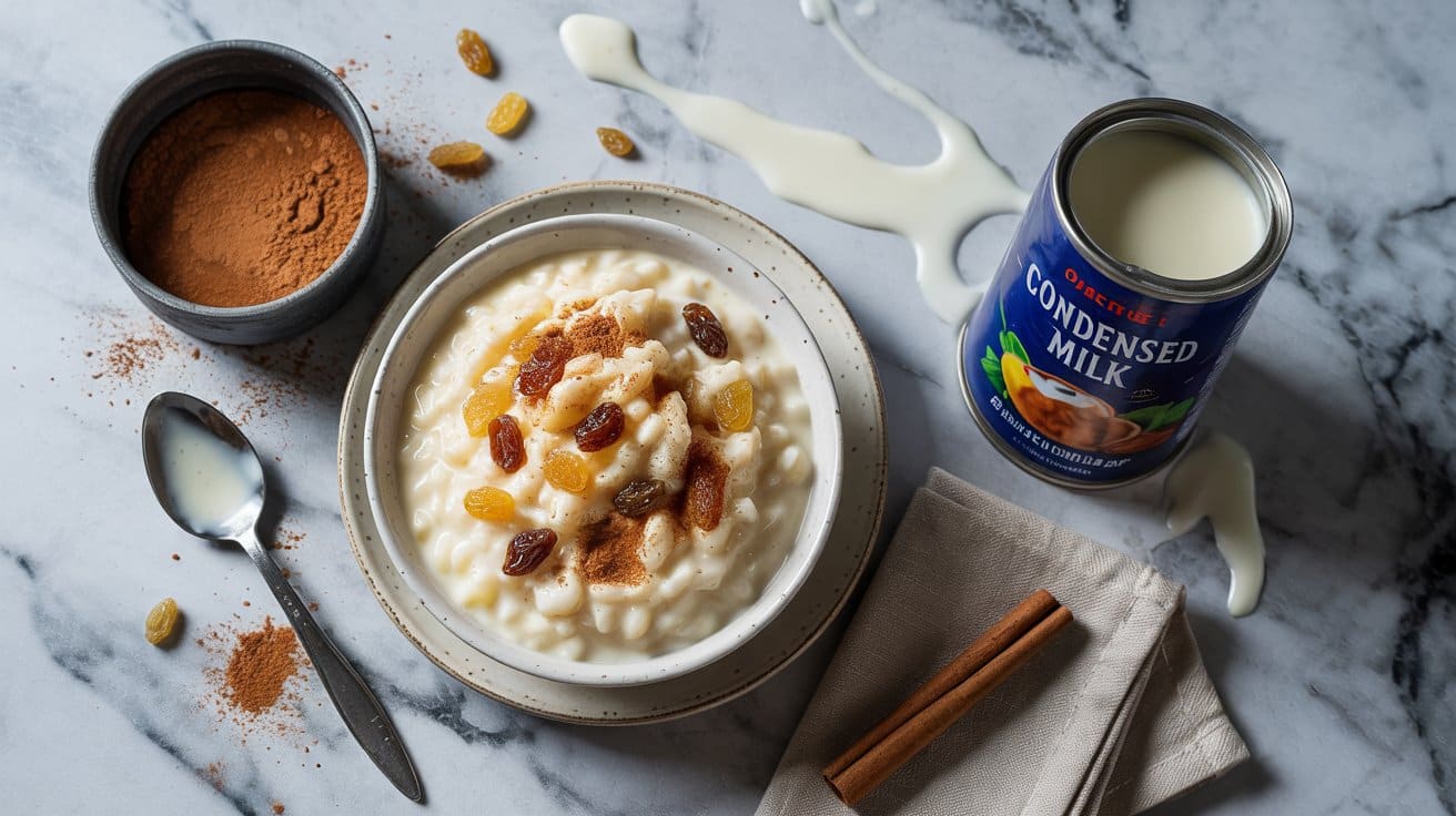 10 sweetened condensed milk rice pudding BIPP X9SSR 3SbvSogisTw WgzDJdP4ShOB1IHJ1wANVw