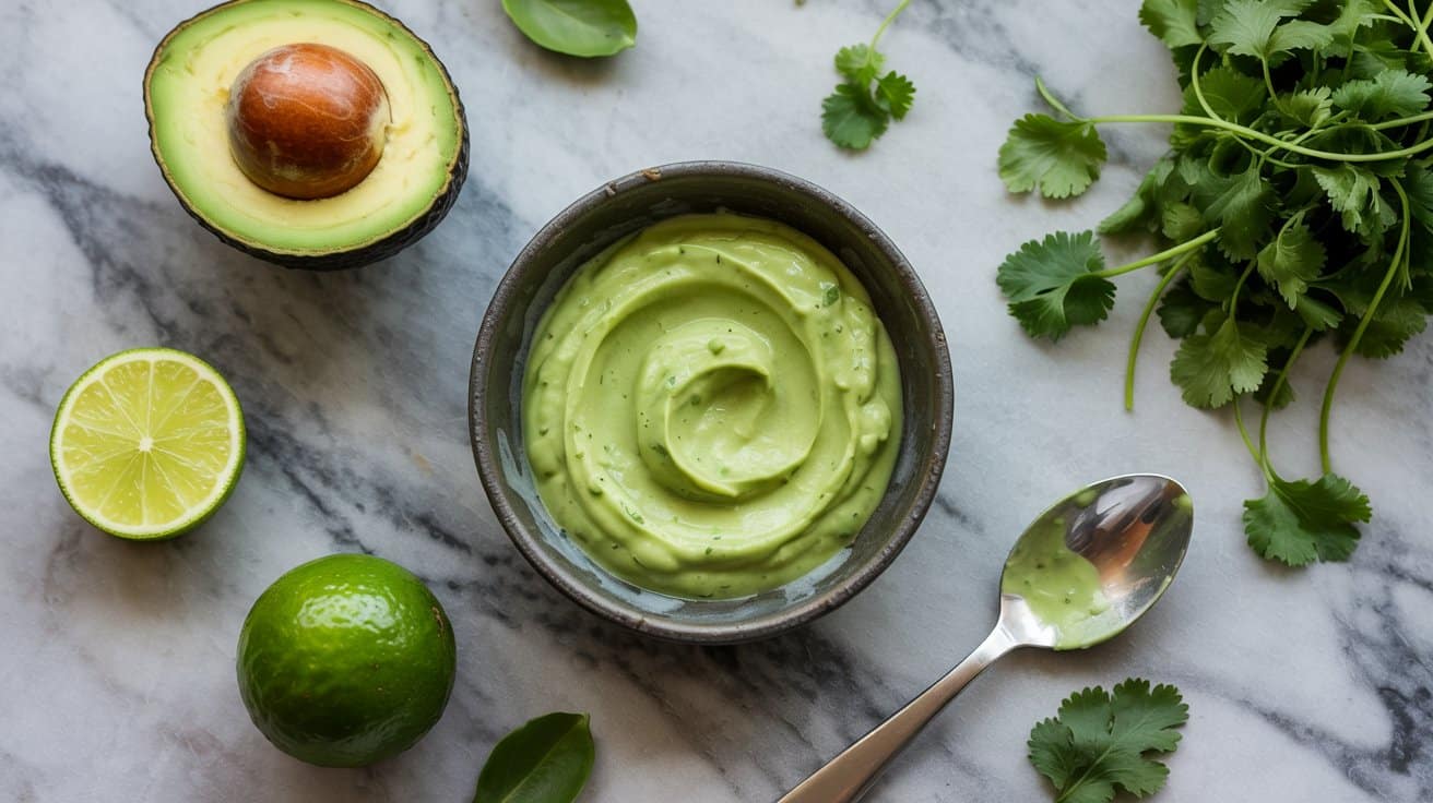 11 avocado cilantro lime sauce a bright meooPwaXQ1yt5gQj GpEUg jIHz1RooThuSxScOovGe1w