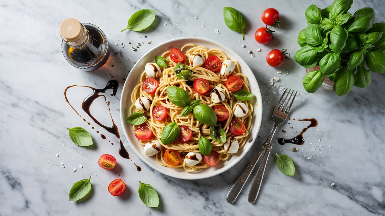11 caprese pasta salad with cherry tomat 8MqCIC zT0 W6R2B1qQ0 Q sFL8KobSRKuchQ851KwNdw