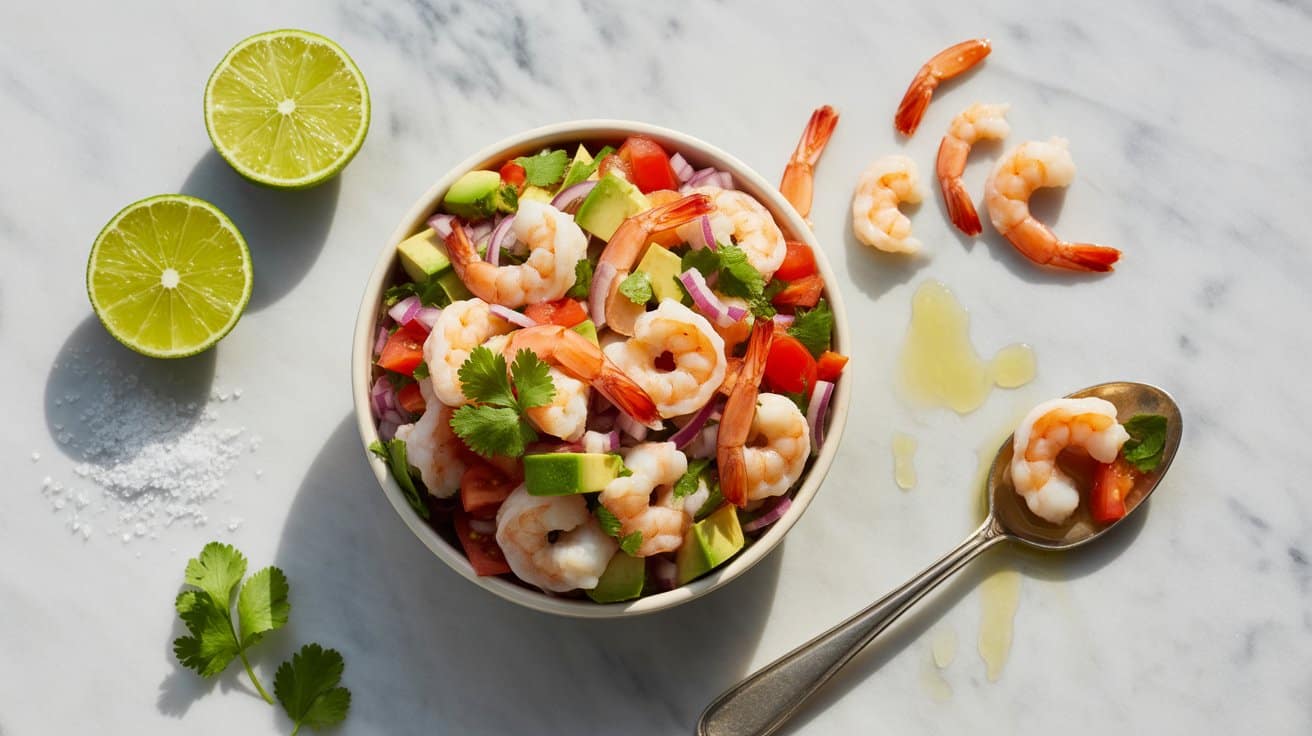 11 ceviche style shrimp salad a bright t w1KnQokIRo2Ge5T UFFR2A L2Db7wFvT iLDKMgSoW TQ