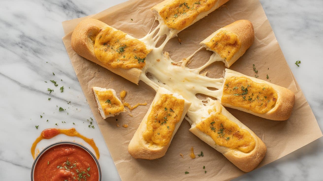 11 cheesy garlic breadsticks a bright to LpUgELWJSEOQhn 6evb LA 3BsPNGU9RaKGqN2vjnXdJw