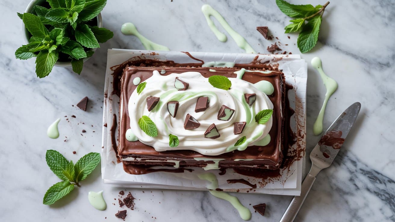 11 chocolate mint icebox cake a bright t Dx7eKuZTTsi3gzV9 SIefg F0rQ 7ygTxqyyrV6qKz1iA