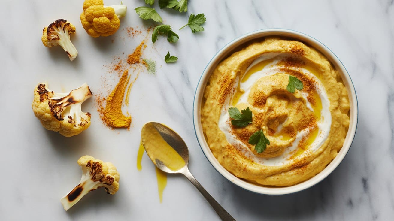 11 curried cauliflower dip a bright top 1FSJnFJ8TwenuV00AF9oUQ zjCKb2xMSQSGmDeX0G 60g